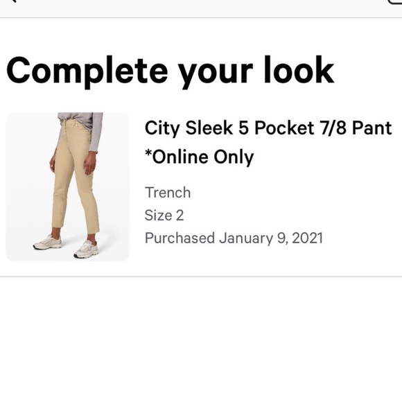 Lululemon City Sleek Pants - Picture 3 of 13